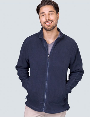 H-1201-Mens Full- Zip Fleece Jacket